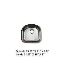 single bowl kitchen sink