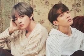 Bikin Jatuh Hati Ini 10 Potret Persahabatan V Dan Jungkook Bts