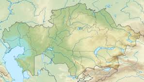 Baiqongyr (baikonur), mit dem größten weltraumbahnhof der welt. Kasachstan Wikipedia