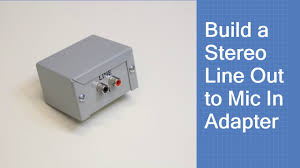 Here two diodes d2 and d4 block the negative peak of the alternating current and make the current flow into the one direction. Build A Line Level To Microphone Adapter Record From Your Phone To Computer Or Camera Youtube