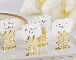 Double Happiness Place Card Holders Set Of 6 Place Card Holders Wedding Wedding Card Holder Wedding Place Cards