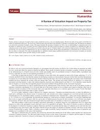 In simple words, rpgt is basically the tax on chargeable gains derived from the sale of your land or a property. Pdf A Review Of Valuation Impact On Property Tax