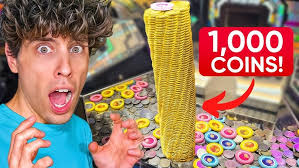 WINNING MONEY FROM A CLAW MACHINE!!!