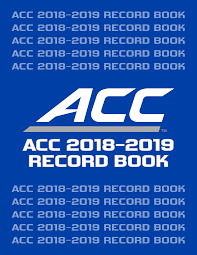 ACC 2018-2019 RECORD BOOK