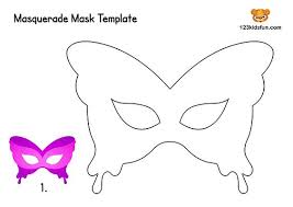 Free Printable Masquerade Masks Template 123 Kids Fun Apps Masquerade Mask Template Printable Coloring Masks Mask Template