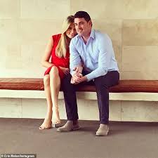 Abby phillip tied the knot with her husband in may 2018. Erin Molan Addresses Rumours That She Split From Fiance Sean Ogilvy Insisting The Pair Are Great Daily Mail Online