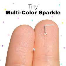 Tiny Diamond Nose Stud Small Nose Ring Tiny Crystal Nose Stud Etsy Tiny Nose Studs Diamond Nose Stud Diamond Nose Ring