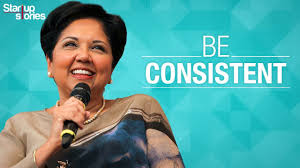 Inspirational Speech by Indra Nooyi | Be Consistent | Motivational ...