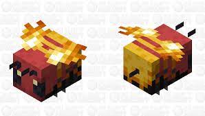 Caving the lower levels of the nether is a good way to find them. Charred Bee Nether Variant For Bee Minecraft Mob Skin