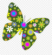 Flower and butterfly drawing background stock vector illustration. Butterfly Flower Drawing Download Kelebekler Ve Cicekler Cizim Clipart 439571 Pinclipart
