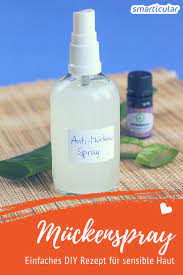Diese sind in der wirksamkeit nicht so stark wie industriell hergestellte mittel, sind von den inhaltsstoffen aber komplett unbedenklich. Anti Mucken Spray Fur Empfindliche Haut Ganz Einfach Selber Machen Anti Mucken Spray Spray Empfindliche Haut