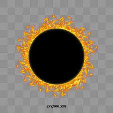 Circular Realistic Fire Ring With Fire Particle Element Fantasy Fire Abstract Png Transparent Clipart Image And Psd File For Free Download Fire Ring Watercolor Splash Spring Flowers Background