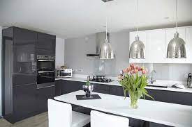 The high gloss white is truly something to behold. High Gloss Kitchen Cabinets Pros And Cons Designing Idea