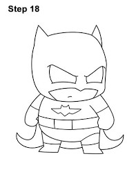Doctor cartoonized perfect coloring page. Mini Batman Drawing 18 Batman Drawing Easy Batman Drawing Mini Drawings