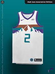 Shop mitchell & ness' utah jazz throwback apparel collection featuring authentic jerseys and team gear. Jazzunitracker On Twitter Basketball Uniforms Design Jersey Design Soccer Outfits