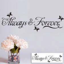 She strives to make an environment that is creative and comfortable for both clients and artist alike. Creative Home Living Room Motto Wall Sticker Home Room Wall Decals Tattoo Transfer Art Decor Vinyl Always Forever Wall Mural Wall Stickers Aliexpress