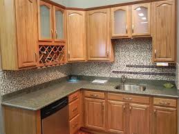 l shaped honey oak kitchen cabinets