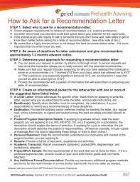 How To Ask For A Recommendation Letter - Mit Global Education ...