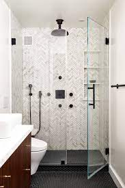Beautiful bathroom remodels in portland bathroom remodeling in st charles il bathroom remodel ideas walk in shower bathroom planning layout a master bathroom featuring a walk in shower with a seamless glass wall and a white acrylic freestanding tub. 6 Small Bathrooms With Dramatic Walk In Showers