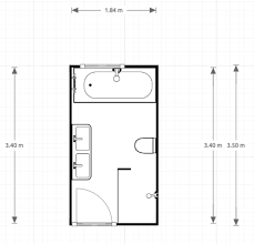 afmetingen badkamer lange smalle badkamer badkamer smalle badkamer