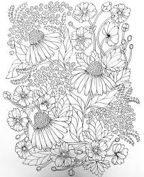 These alphabet coloring sheets will help little ones identify uppercase and lowercase versions of each letter. Raskraski Hanna Karlson Mariya Trolle S Photos Coloring Books Cool Coloring Pages Flower Coloring Pages