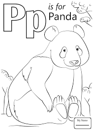 Letter p coloring page to color, print or download. Letter P Coloring Pages Preschool 2190958 Png Images Pngio