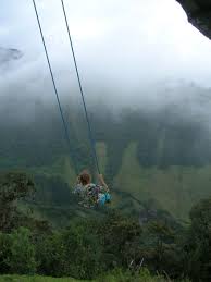 Everyday i pray for protection and if god is protecting me, shouldn't i protect myself? The Swing At The End Of The World Lets You Swing 2 600 Meters Above Sea Level Bored Panda