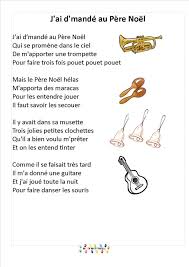 Jai Demande Au Pere Noel Comptines Chanson Noel Maternelle Chansons Comptines