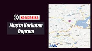 Yerin 116 kilometre derinliğinde meydana geldiği belirlenen tektonik depremden 5 dakika sonra. Son Dakika Mus Ta Korkut Ilcesinde 4 1 Siddetinde Deprem Oldu Deprem Emlak Pencerem