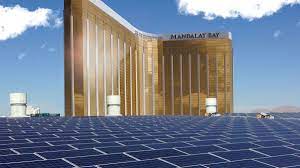 Mgm Resorts International Solar Photovoltaic Array Roof Solar Panel