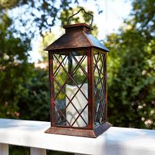Bronze Finish Solar Led Lantern In 2021 Outdoor Solar Lanterns Solar Light Crafts Solar Powered Led Lights