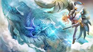 269 lumine (genshin impact) hd wallpapers and background images. Lumine With Dragon Hd Genshin Impact Wallpapers Hd Wallpapers Id 53853