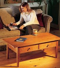 20 free diy coffee table plans you. Two Drawer Coffee Table Popular Woodworking Magazine