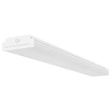 Faithsail 4ft Led Wraparound 40w 4 Foot Led Shop Lights For Garage 4400lm 4000k Neutral White Led Wrap Light 4 Led Light Fixtures Flush Mount Office Ceiling Lighting Fluorescent Tube Replacement