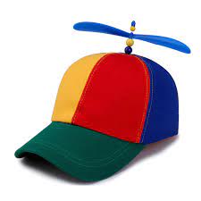 Summer Child Adult Adjustable Propeller Ball Baseball Cap Dragonfly Top Multi Color Patchwork Funny Lovely Boys Girls Snapback Men S Baseball Caps Aliexpress