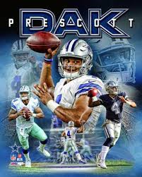 The official instagram account of the #dallascowboys ✭ spanish content: Dak Prescott Power Profile Dallas Cowboys Premium Nfl Poster Print Photofile 16x20 Sports Poster Warehouse