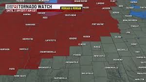 Tornado watches issued for central and northern Indiana