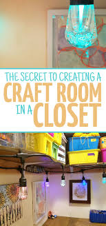 All the materials you need should be within reach. The Secret To Creating A Craft Room In A Closet Moms And Crafters
