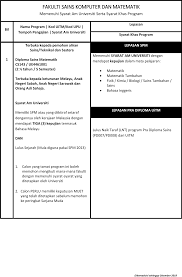 Permohonan ini dibuka kepada calon memenuhi syarat kelayakan minima bagi setiap program yang dipohon. Cs143 Diploma In Mathematical Sciences Diploma Sains Matematik