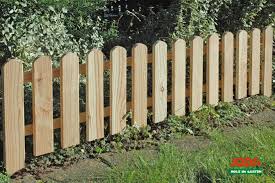 4x Steckzaun 120 X 30 Cm Gartenzaun Holz Zaun Real Steckzaun Beetbegrenzung Gartenzaun Holz