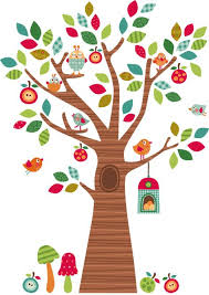 Resultado de imagen de dibujos de arboles infantiles