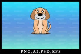 We also have large amounts of svg products at our online store. Cute Kawaii Chibi Dog Animal Clipart V25 Graphic By Zerobbat Creative Fabrica