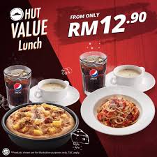 Take a pizza (my) hut, baby! Pizza Hut Lunch Set For Rm12 90 Nett Only
