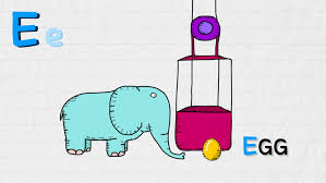 Let's learn the letter e! E Is For Egg Elephant Elevator Letter E Alphabet Song Learning English For Kids Gharbala Website Gharbala Com Free Download Borrow And Streaming Internet Archive