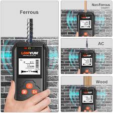 Handheld metal detector metal finder gold treasure finder high precisions multipurpose metal detector with lcd display screen. Lomvum Lw10 Multi Functional Digital Metal Wall Detector Scanner Wiring Wood Ac Voltage Live Handheld Lcd Screen Stud Finder Lomvum