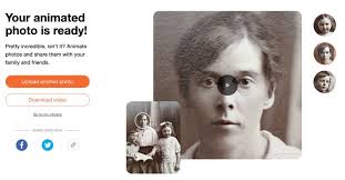Genealogy firm admits some might find the controversial technology uncanny or creepy. Animated Deepfake Family Photos Myheritage