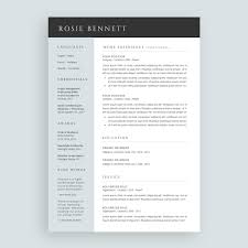 Get a professional cv design and stand out from the others. The Rosie Resume Cv Template Package For Microsoft Word How To Write A Resume That Will Get You The Interview