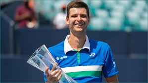 Hubert hurkacz is professional from 2015. Iga Swiatek