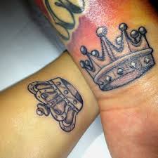 Crowns have been part of the tattoo world for many years. 25 Beautiful Crown Matching Tattoos