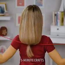 Diy Amazingg On Instagram Great By 5 Minutes Crafts Long Hair Styles Hair Styles Cool Hairstyles